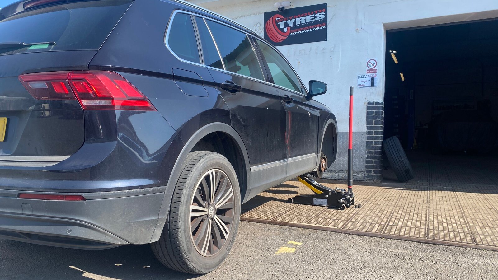 IMG_1464 Slow puncture repair at Weymouth Tyres